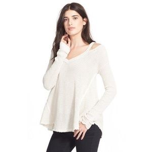 Free People Shoulder Sweater