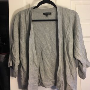 Grey cropped sweater