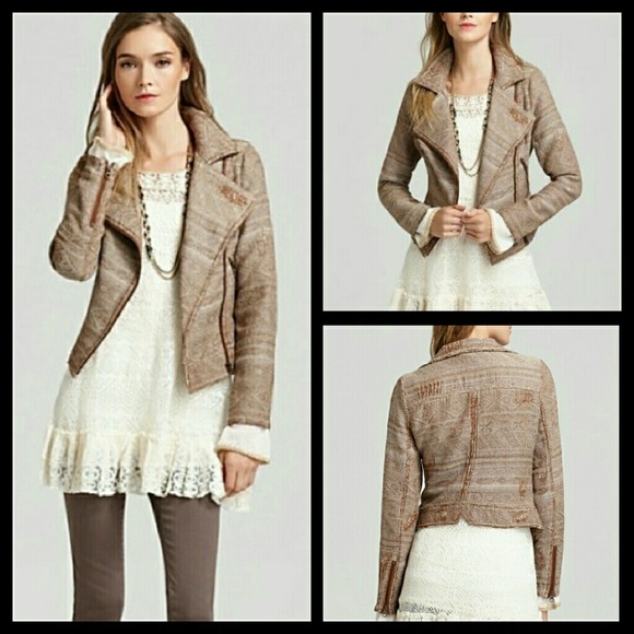 Free People Jackets & Blazers - Free People moto jacket