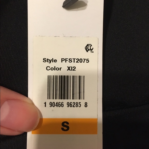 CK Black Holographic Logo Sports Bra - Picture 6 of 6