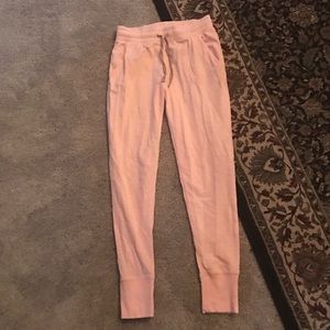 Pink joggers
