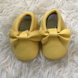 Baby Faux Leather Moccasins