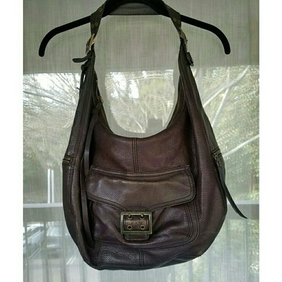 Banana Republic Handbags - Brown leather hobo purse gold hardware Banana Republic Handbags - Brown leather hobo purse gold hardware