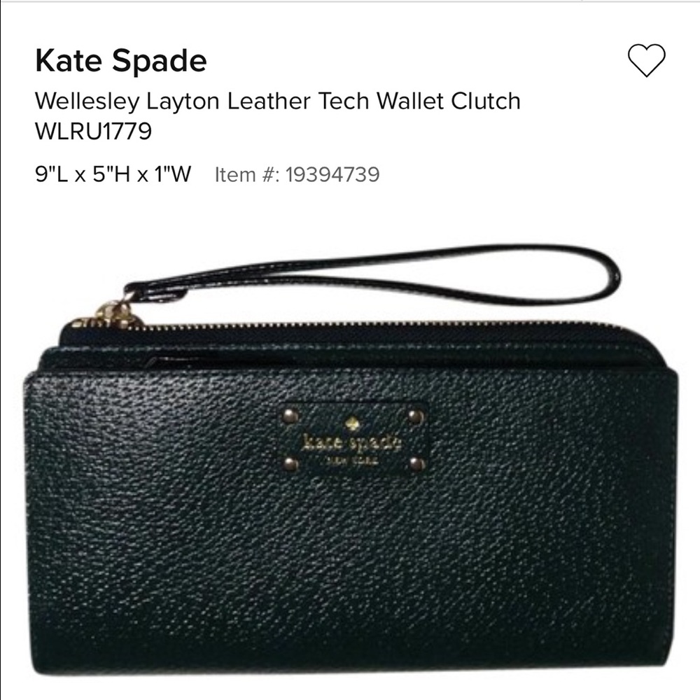 🔥🔥SOLD🔥🔥Kate spade wristlet/wallet - Picture 4 of 4