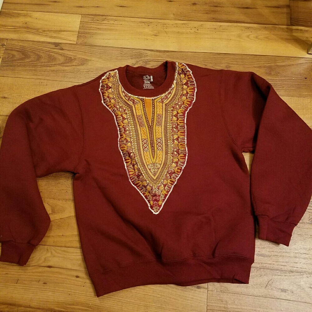 CUSTOM DESIGNED AFROCENTRIC SWEATER