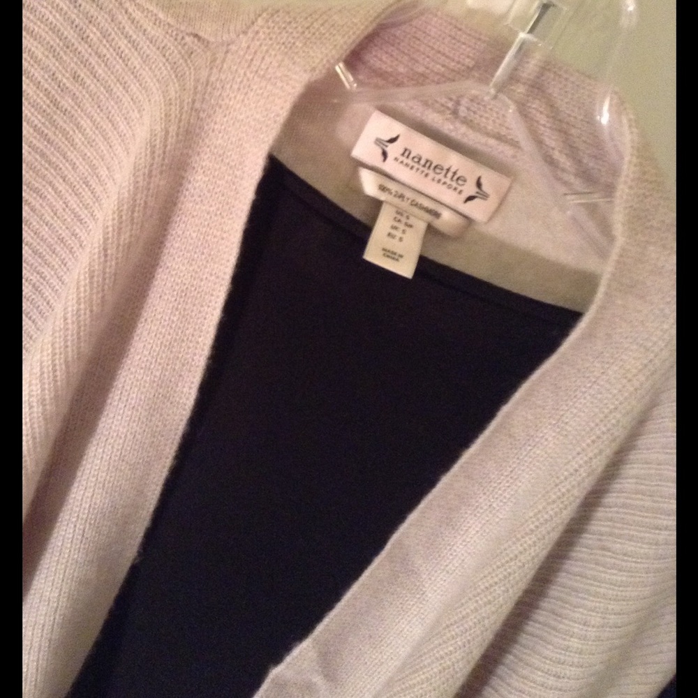 Gorgeous Nanette Lepore Cashmere Sweater, Small - Picture 3 of 6