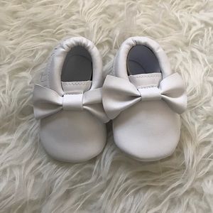 Baby Faux Leather Moccasins