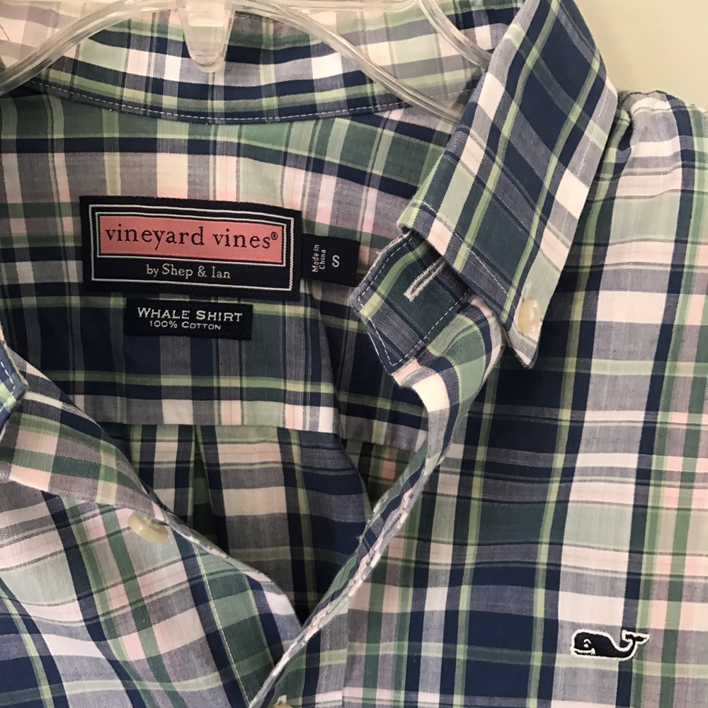 Vineyard Vines Long Sleeve Classic Whale Shirt