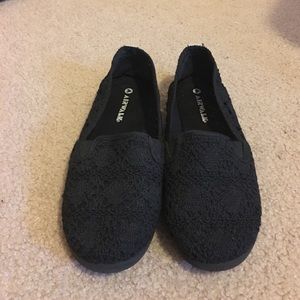 Black Lace Flats by AirWalk