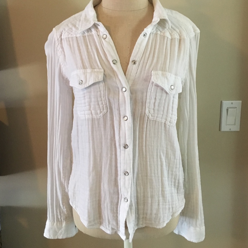 Cotton button up
