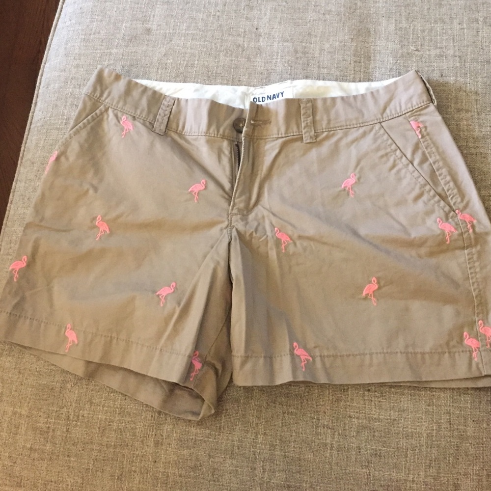 Old navy flamingo shorts