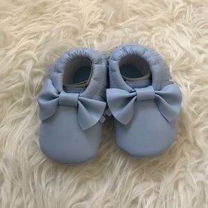 Baby Faux Leather Moccasins