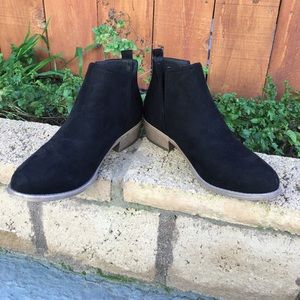 Black booties