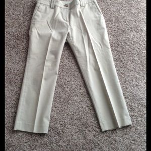 Khaki flat front pants. Never worn.
