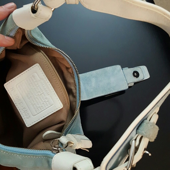 Coach Suede Leather Purse - Picture 5 of 7