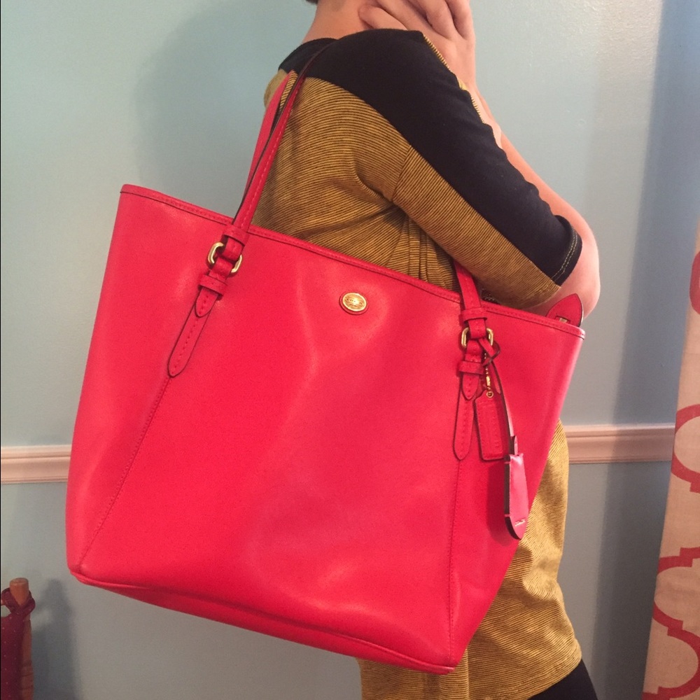 Like Coach Leather Tote