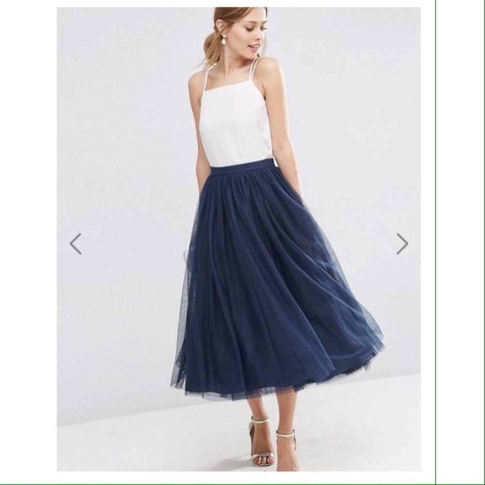SOLD Asos tulle skirt - Picture 1 of 8