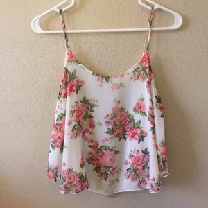 Floral Crop Top