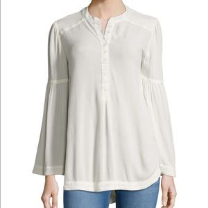 Free People Bell Sleeve Peasant Blouse