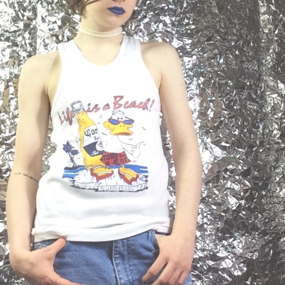 SALE Corona // vintage // tank