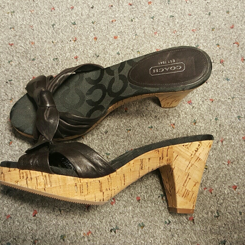 Coach sandals
