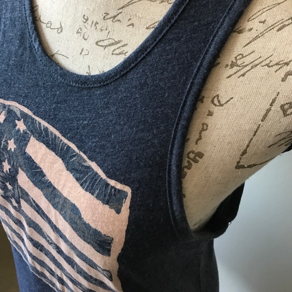 {Lucky Brand} Patriotic American Flag Tank - Picture 4 of 5