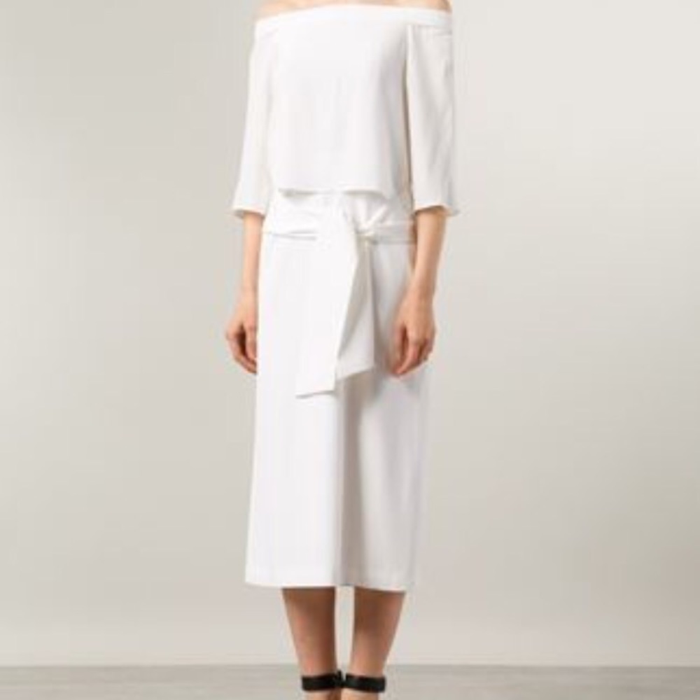 Tibi Heavy Silk Off the Shoulder Dress *HOST PICK* - Picture 1 of 6