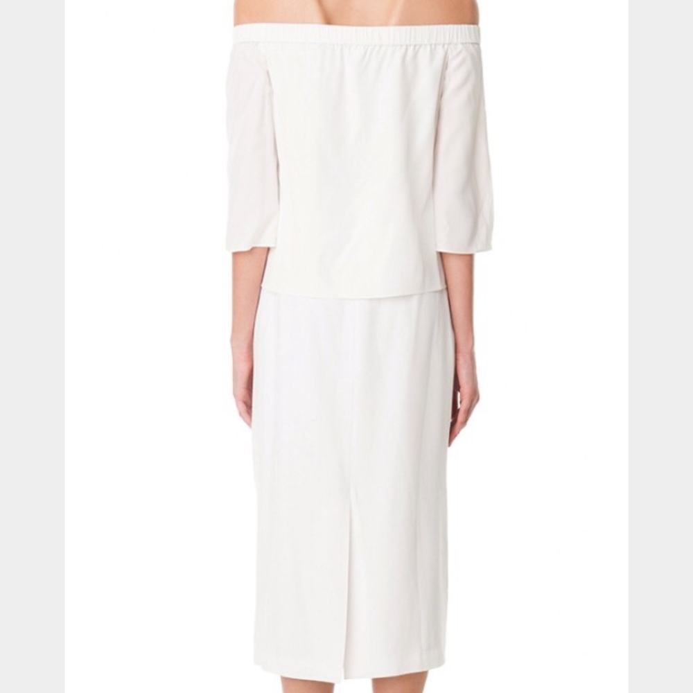 Tibi Heavy Silk Off the Shoulder Dress *HOST PICK* - Picture 3 of 6
