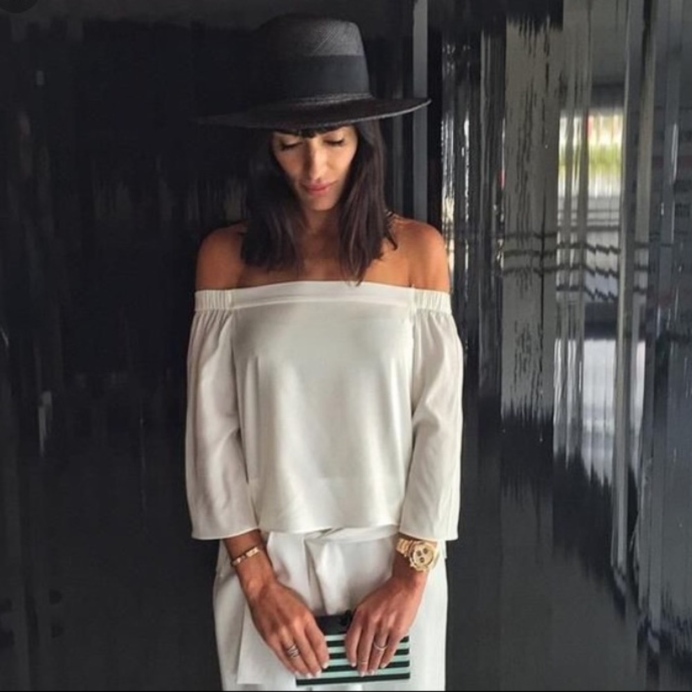 Tibi Heavy Silk Off the Shoulder Dress *HOST PICK* - Picture 6 of 6