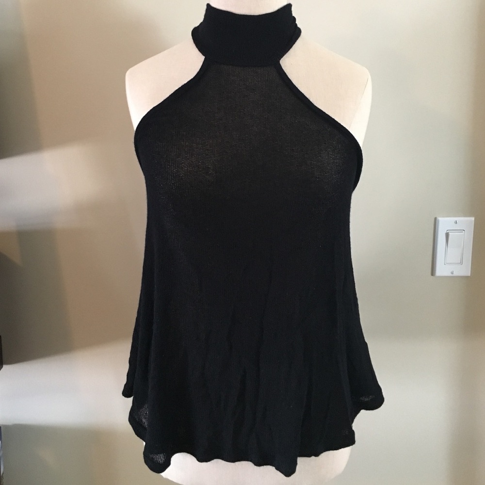 Turtle neck tank top
