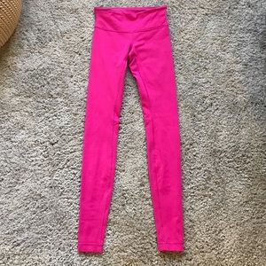 Lululemon pink full leggings