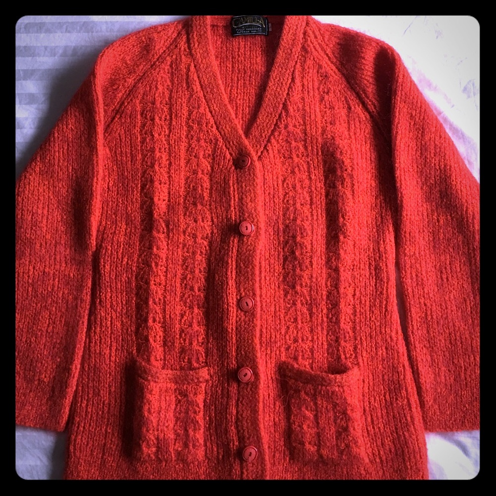 Vintage wool cardigan