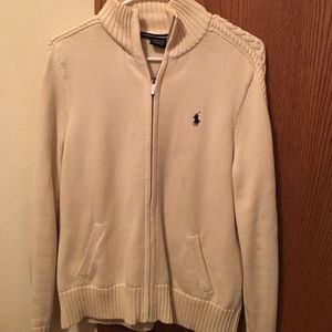 Ralph Lauren Polo Full Zip Sweater