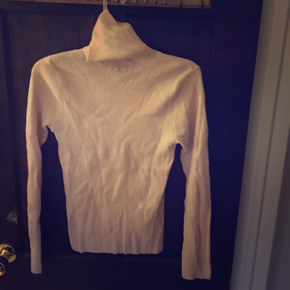 Abercrombie & Fitch: Vintage wool pink turtleneck