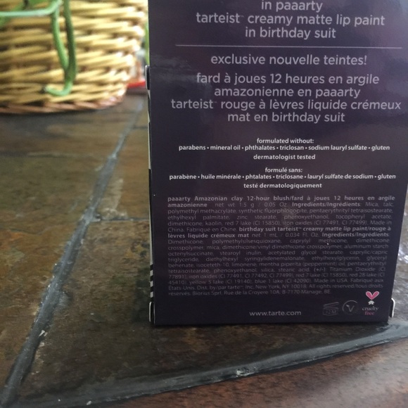 Tarte- Blush and lip paint combo - Picture 2 of 2