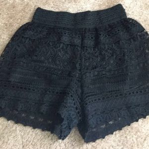 Cute summertime lace shorts