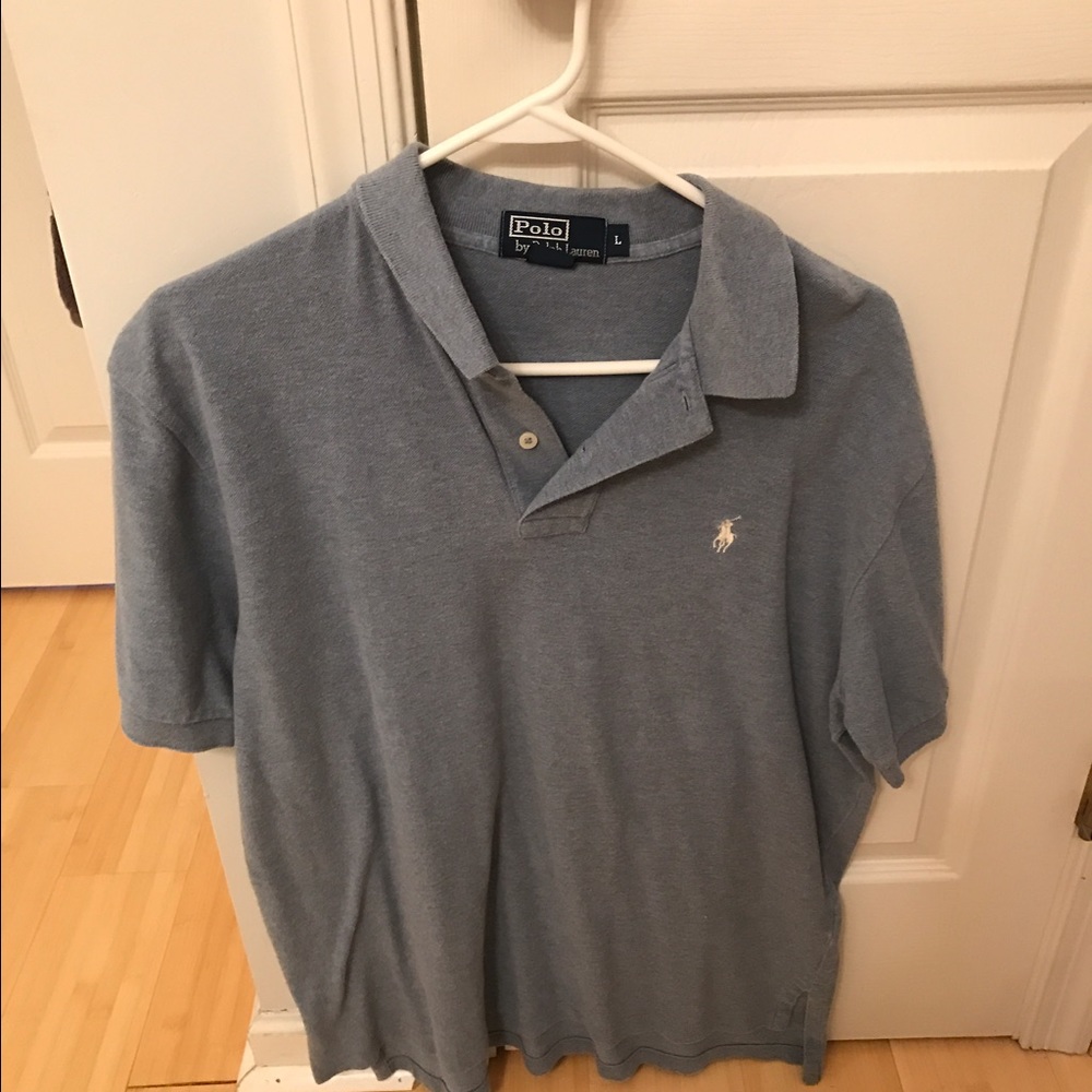 Men's Ralph Lauren polo blue size large