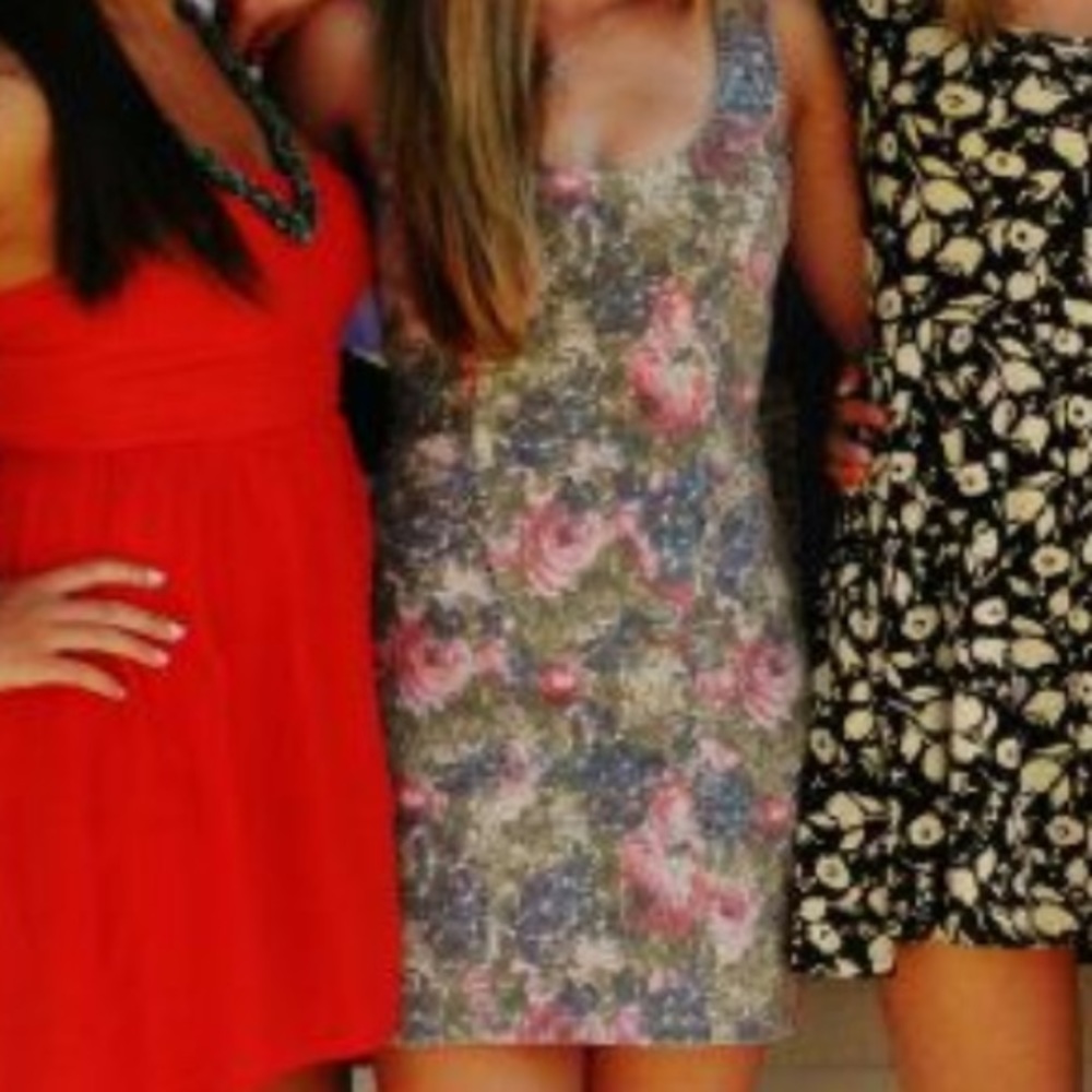 RVCA women's floral mini dress size small