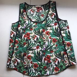 Elodie floral tank