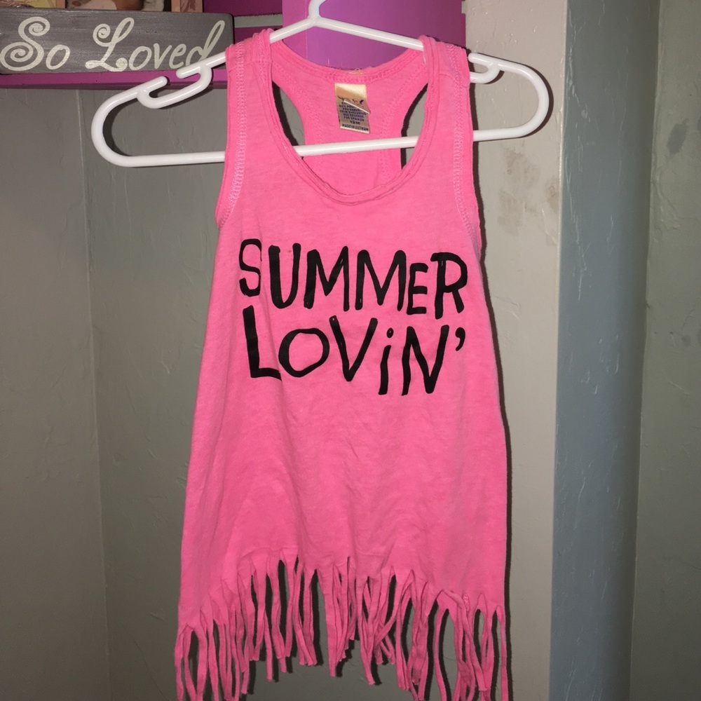 Fringe summer lovin tank