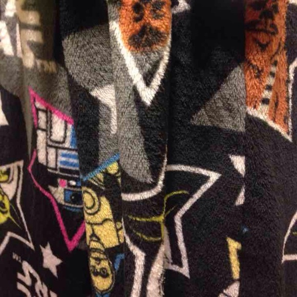BWT minky plush Star Wars Sleep Pants M - Picture 2 of 4
