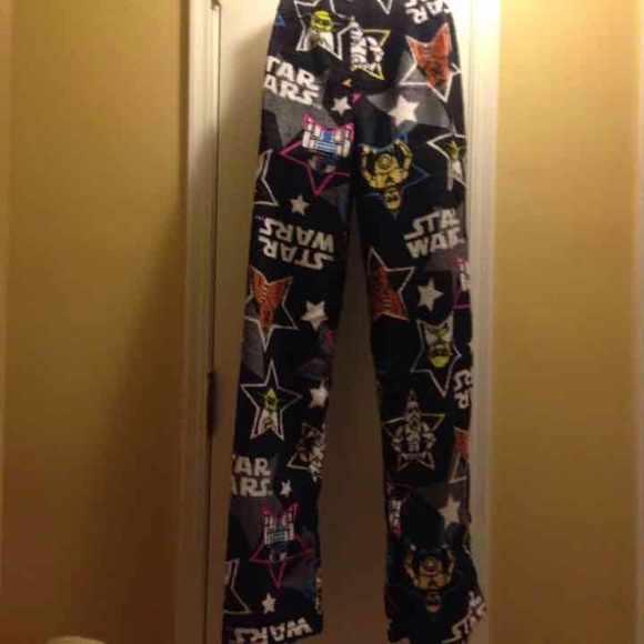 BWT minky plush Star Wars Sleep Pants M - Picture 4 of 4