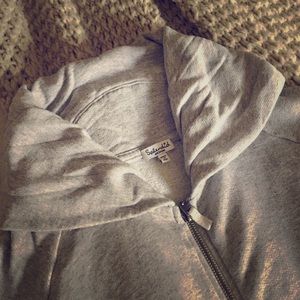Splendid Zip-Up Sweatshirt Hoodie