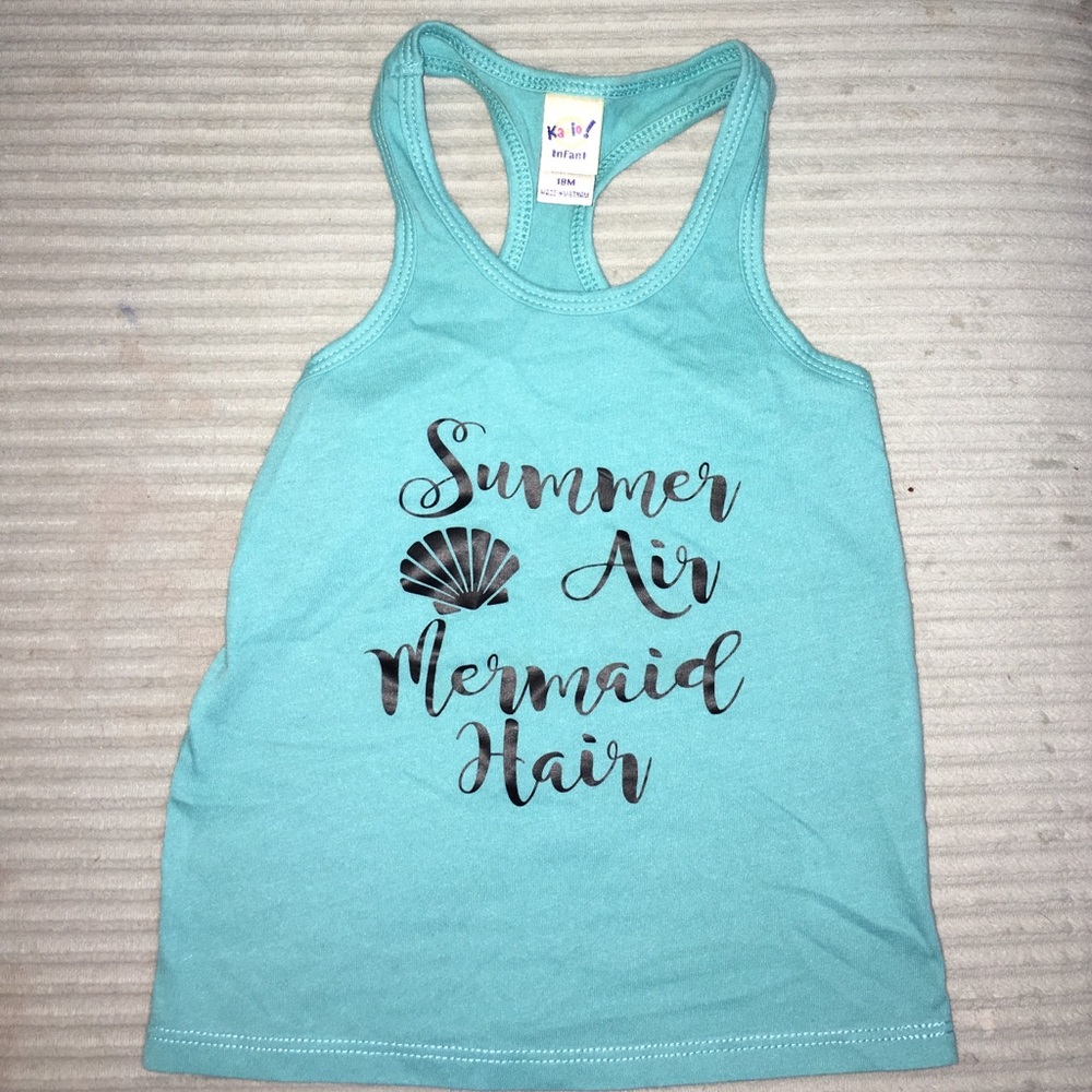 Summer Air Mermaid Hair Tank