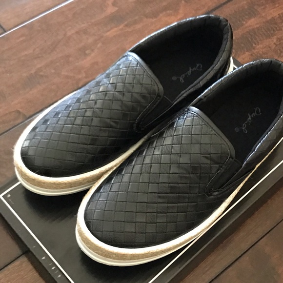 Mason Black Espadrilles Tennies. - Picture 2 of 4