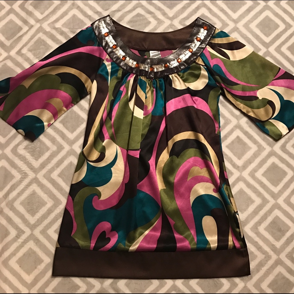 Ginger G Embellished Blouse