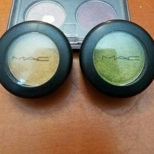 Authentic Barely Used MAC Eyeshadow's  (set of 2)