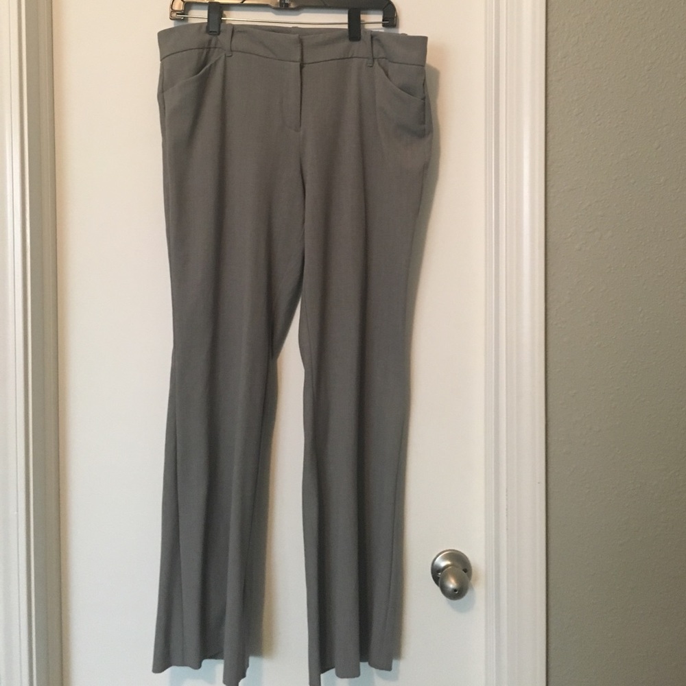 FINAL PRICE, NY & Co. Grey Dress Pants, Size 14⚡️