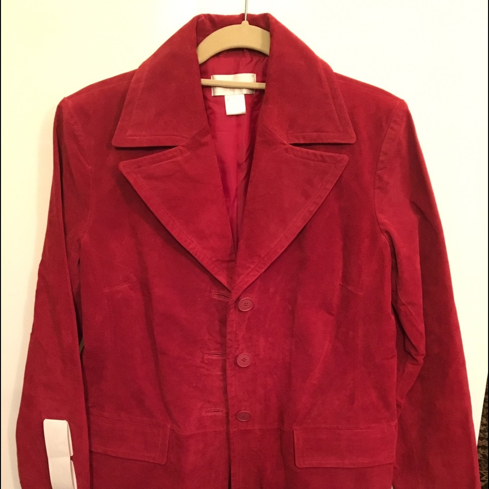 Newport News leather suede jacket