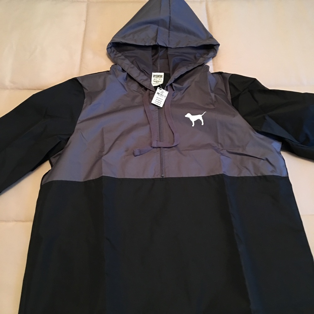 NWT Victoria's Secret PINK windbreaker jacket